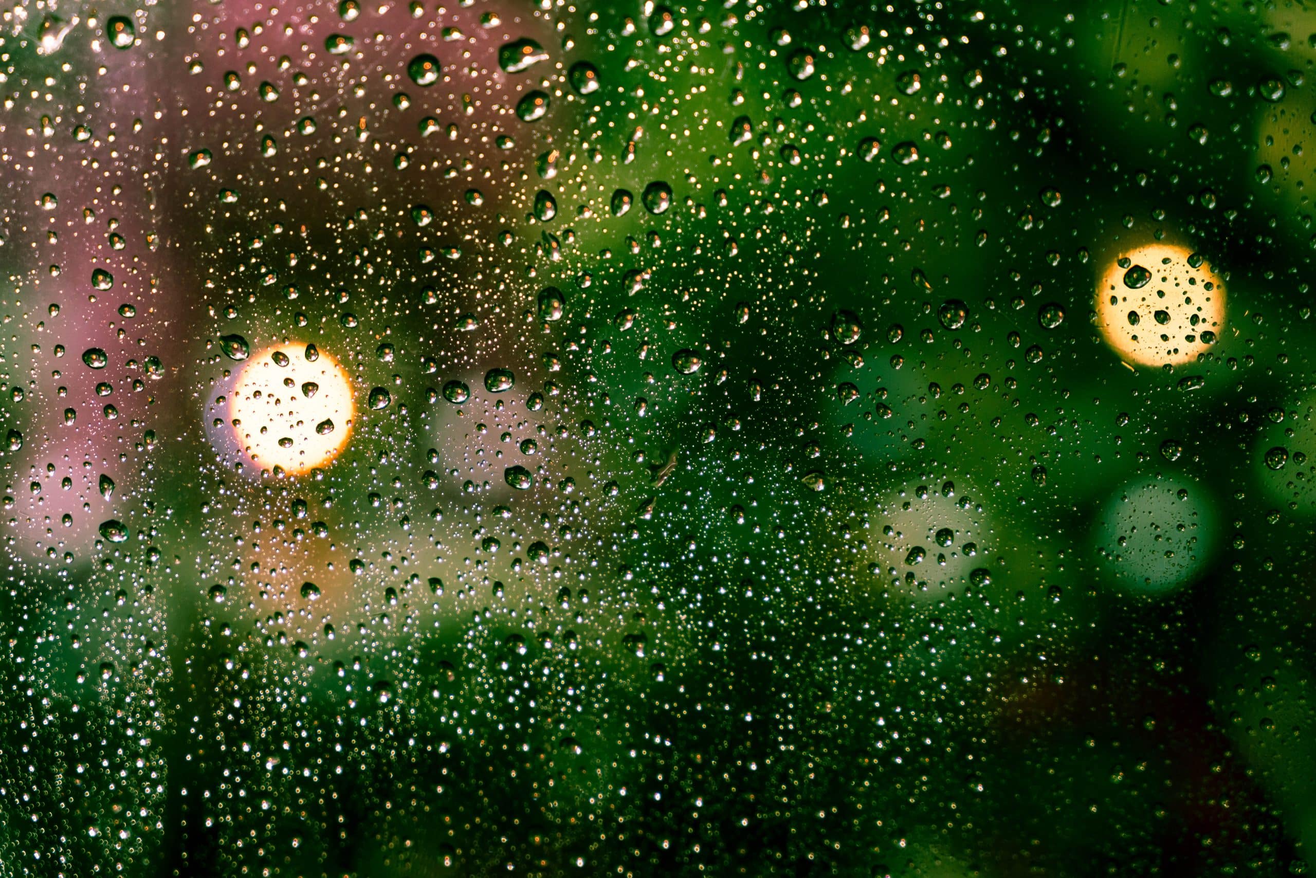 Rain Drops On The Window